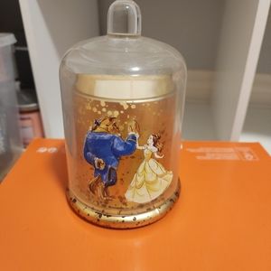 Beauty and the beast candle